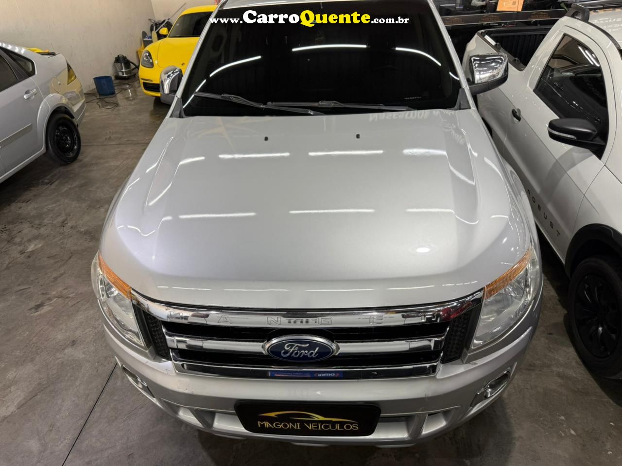 FORD   RANGER XLT 3.2 20V 4X4 CD DIESEL AUT.   PRATA 2016 3.2 DIESEL - Loja