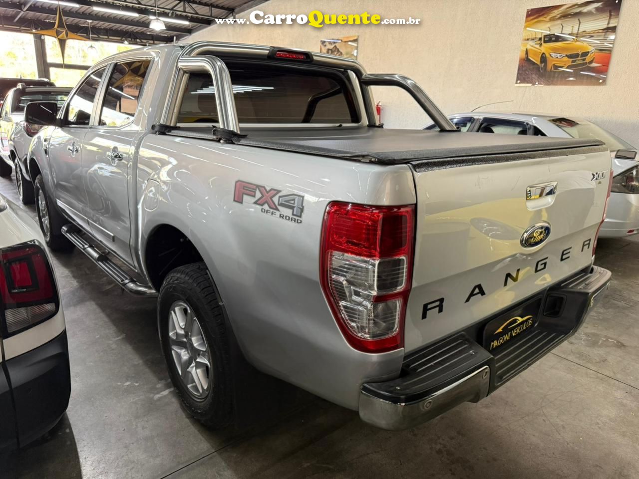 FORD   RANGER XLT 3.2 20V 4X4 CD DIESEL AUT.   PRATA 2016 3.2 DIESEL - Loja