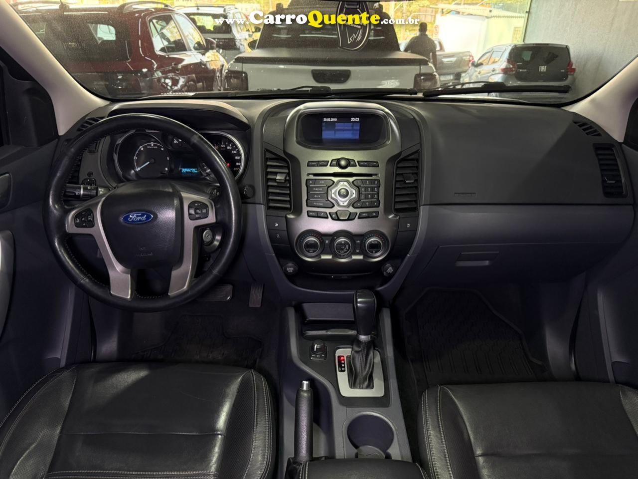 FORD   RANGER XLT 3.2 20V 4X4 CD DIESEL AUT.   PRATA 2016 3.2 DIESEL - Loja