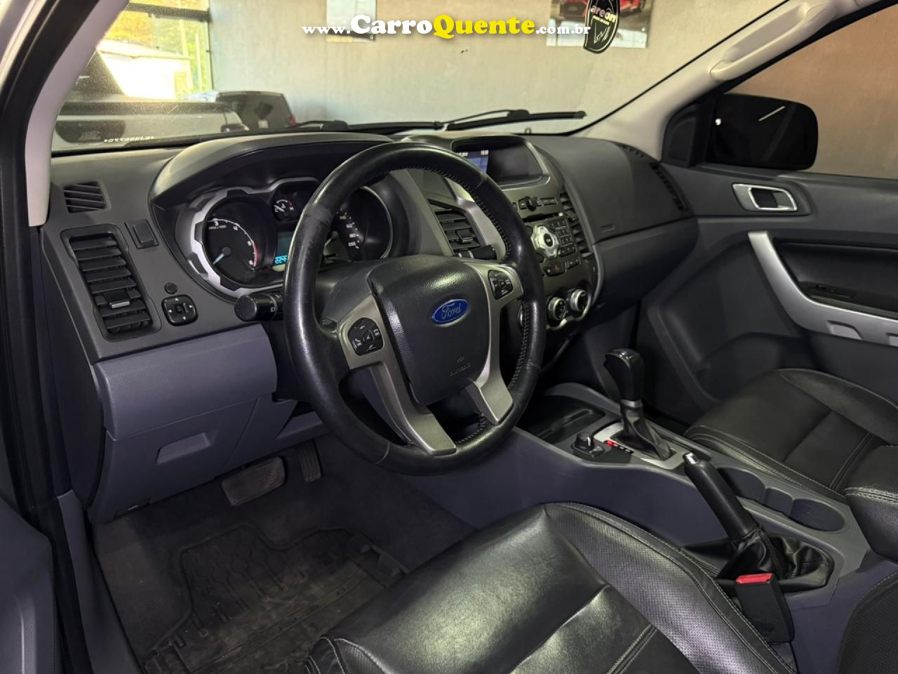 FORD   RANGER XLT 3.2 20V 4X4 CD DIESEL AUT.   PRATA 2016 3.2 DIESEL - Loja