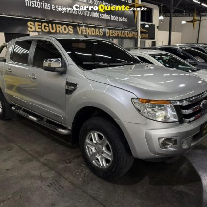 FORD   RANGER XLT 3.2 20V 4X4 CD DIESEL AUT.   PRATA 2016 3.2 DIESEL