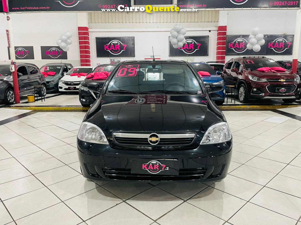 CHEVROLET   CORSA HAT. JOY 1.0 1.0 FLEXPOWER 8V 5P   PRETO 2009 1.0 FLEX - Loja