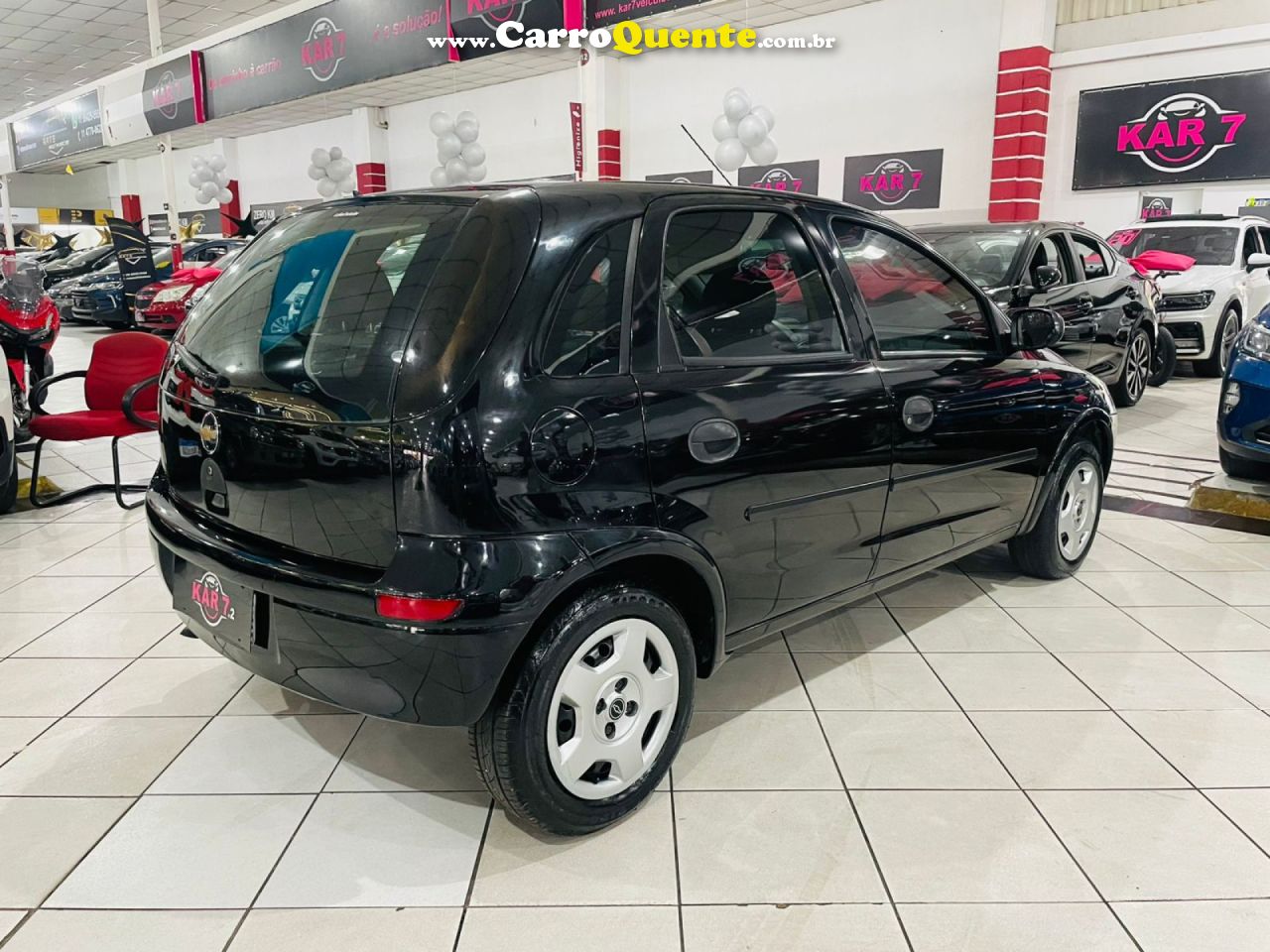 CHEVROLET   CORSA HAT. JOY 1.0 1.0 FLEXPOWER 8V 5P   PRETO 2009 1.0 FLEX - Loja