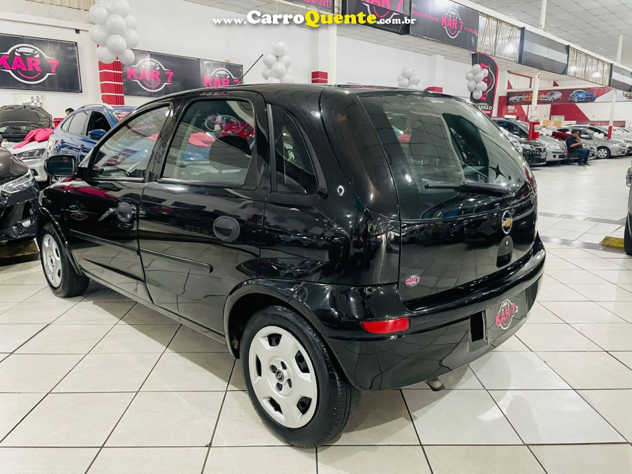 CHEVROLET   CORSA HAT. JOY 1.0 1.0 FLEXPOWER 8V 5P   PRETO 2009 1.0 FLEX - Loja