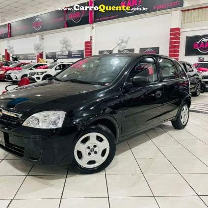 CHEVROLET   CORSA HAT. JOY 1.0 1.0 FLEXPOWER 8V 5P   PRETO 2009 1.0 FLEX