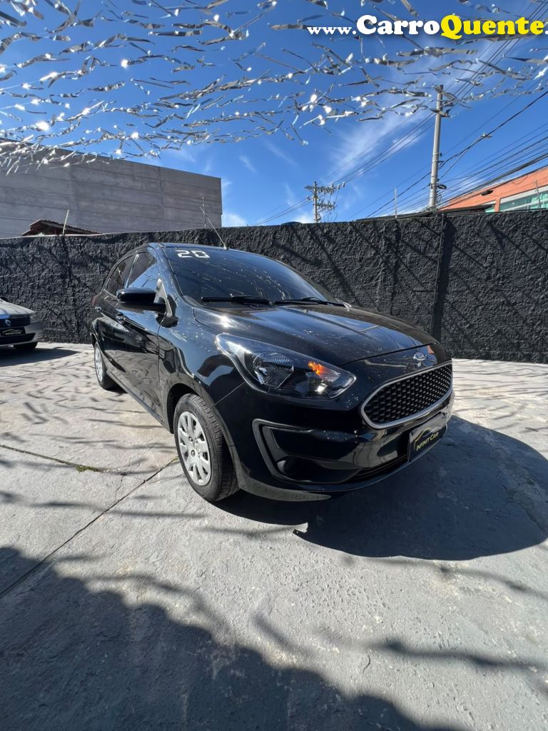 FORD   KA+ SEDAN 1.0 SESE PLUS TIVCT FLEX 4P   PRETO 2020 1.0 FLEX - Loja