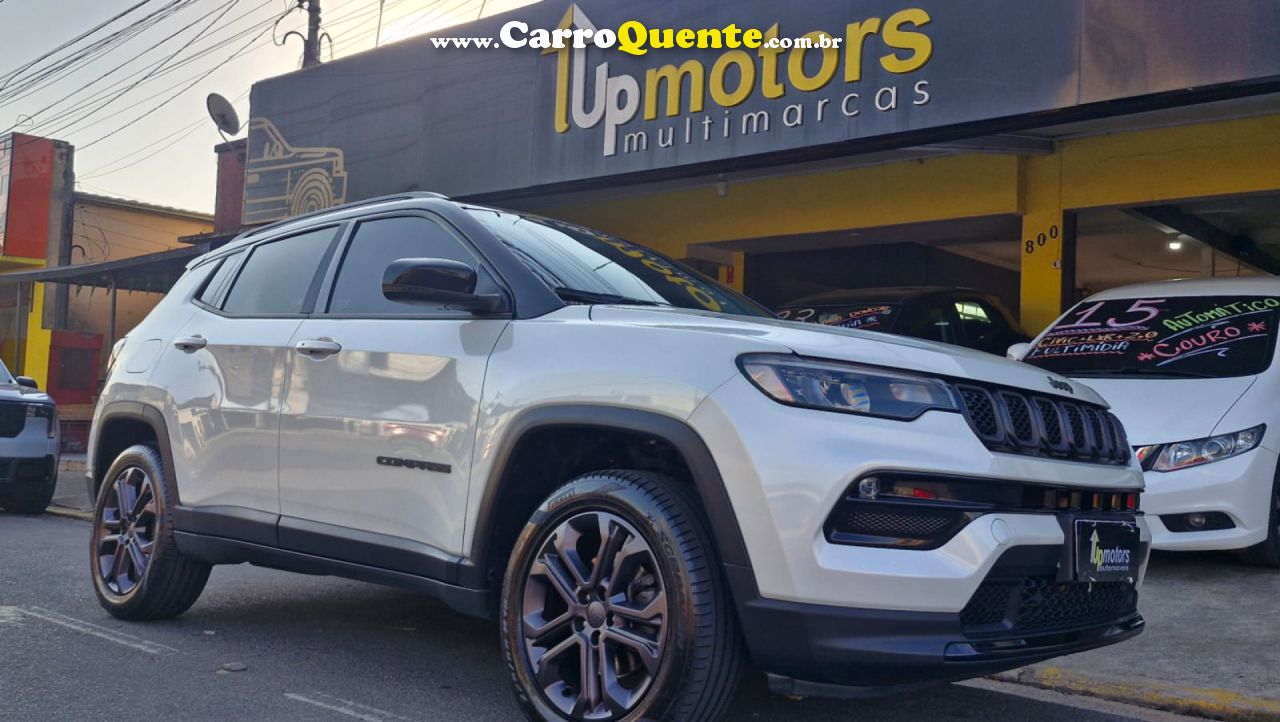 JEEP   COMPASS LONG. T270 1.3 TB 4X2 FLEX AUT.   BRANCO 2022 1.3 FLEX - Loja