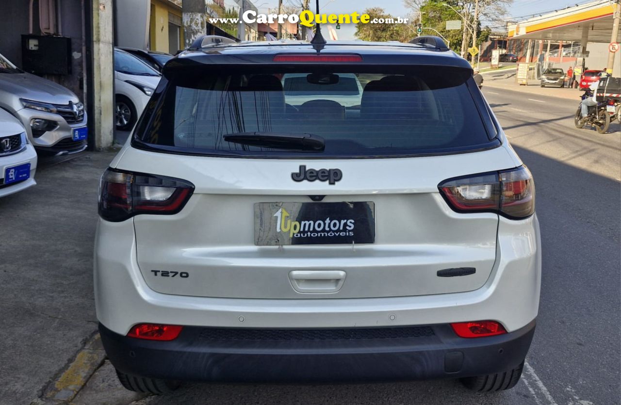 JEEP   COMPASS LONG. T270 1.3 TB 4X2 FLEX AUT.   BRANCO 2022 1.3 FLEX - Loja