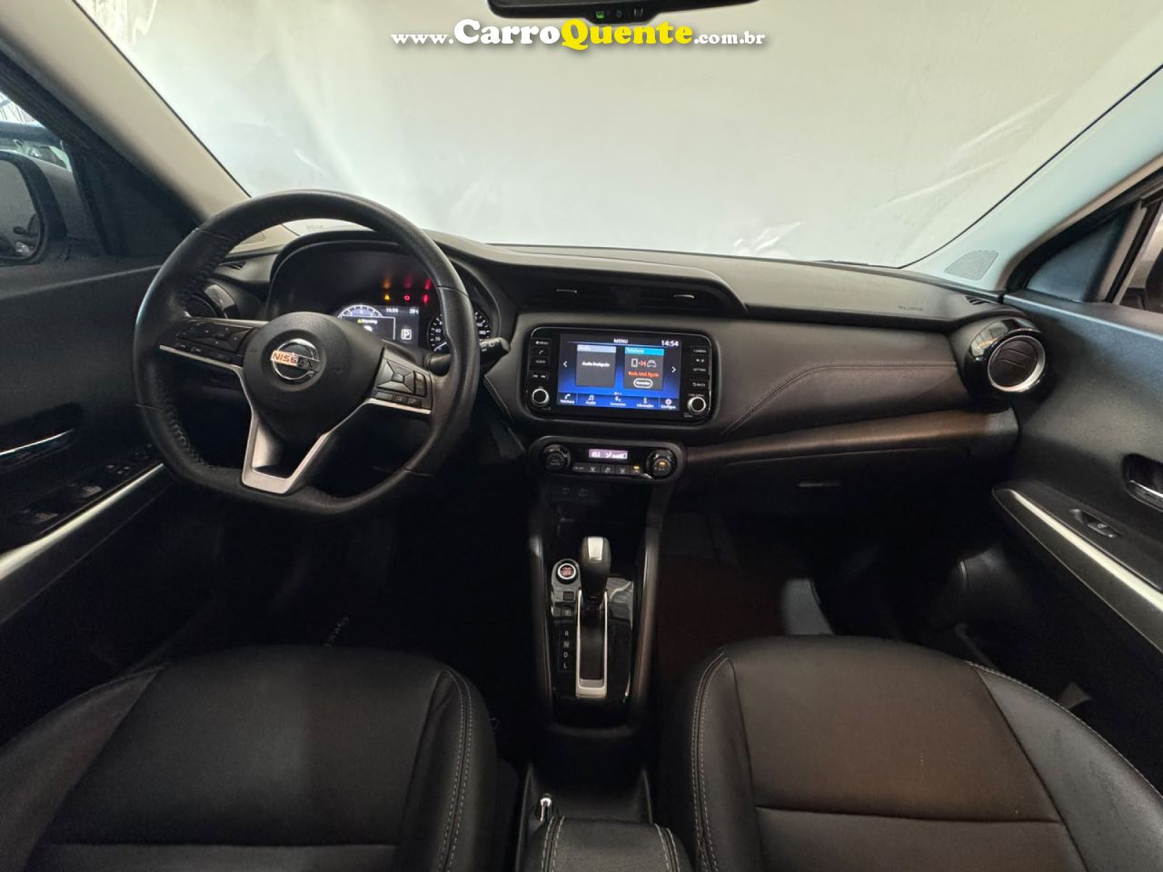 NISSAN   KICKS EXCLUSIVE 1.6 16V FLEX AUT.   PRATA 2022 1.6 FLEX - Loja