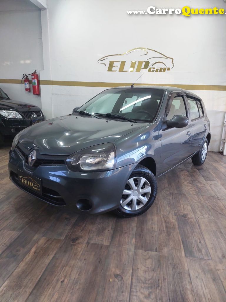 RENAULT   CLIO RNALIZÉEXPR.1.0 HI-POWER 16V 5P   CINZA 2016 1.0 FLEX - Loja
