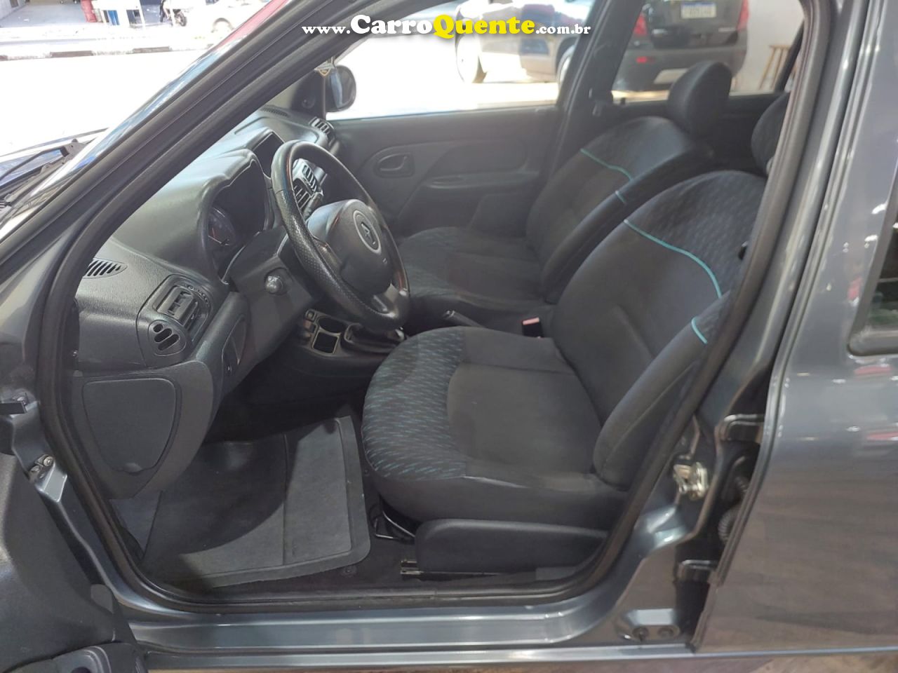 RENAULT   CLIO RNALIZÉEXPR.1.0 HI-POWER 16V 5P   CINZA 2016 1.0 FLEX - Loja