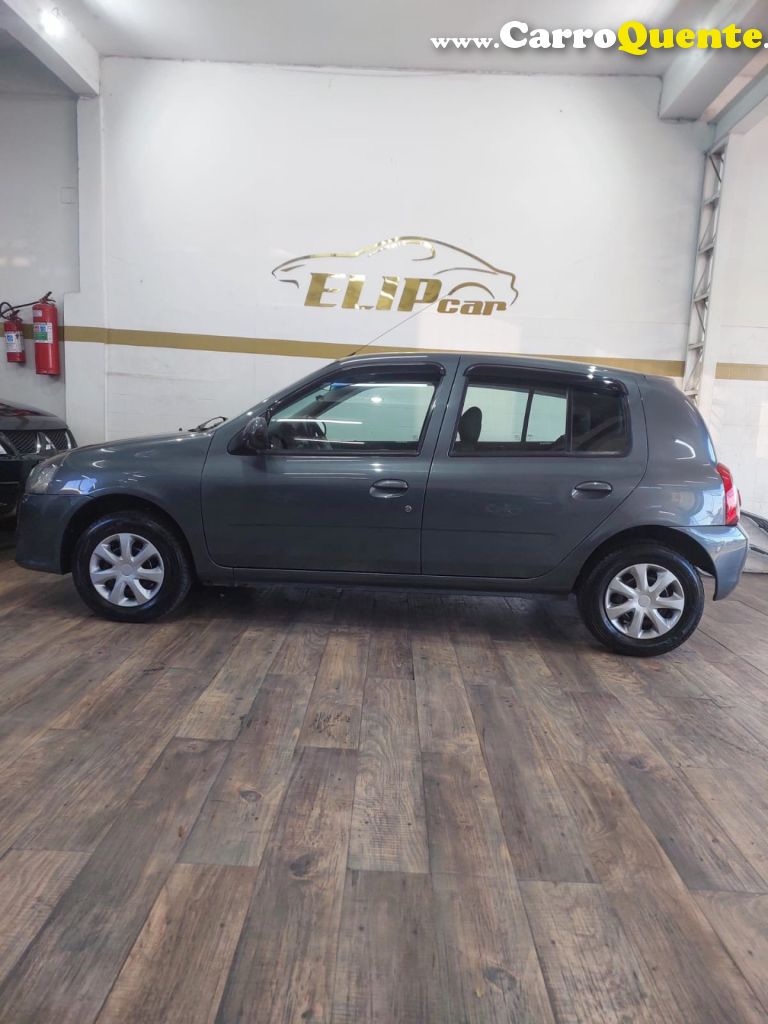 RENAULT   CLIO RNALIZÉEXPR.1.0 HI-POWER 16V 5P   CINZA 2016 1.0 FLEX - Loja