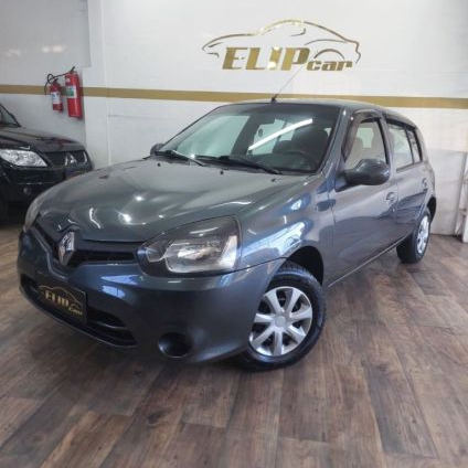 RENAULT   CLIO RNALIZÉEXPR.1.0 HI-POWER 16V 5P   CINZA 2016 1.0 FLEX