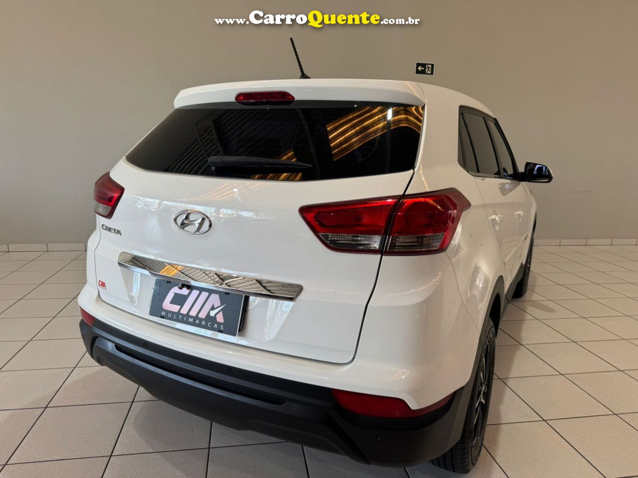 HYUNDAI   CRETA ATTITUDE 1.6 16V FLEX AUT.   BRANCO 2021 1.6 FLEX - Loja