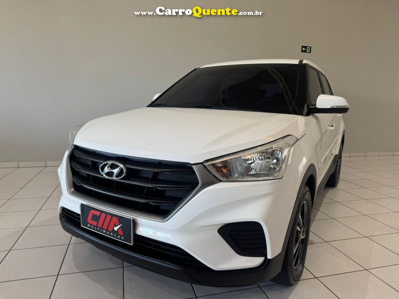 HYUNDAI   CRETA ATTITUDE 1.6 16V FLEX AUT.   BRANCO 2021 1.6 FLEX - Loja