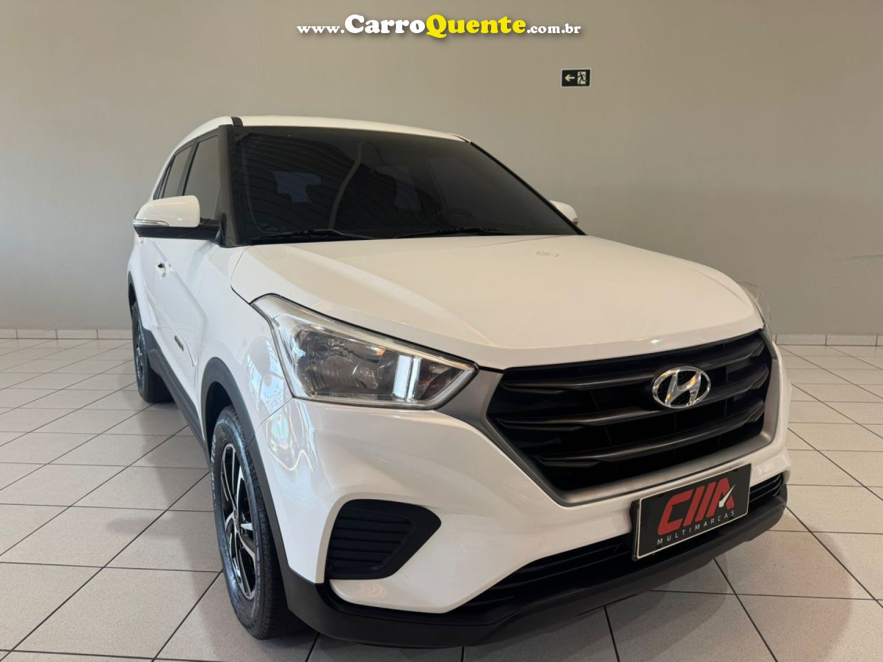 HYUNDAI   CRETA ATTITUDE 1.6 16V FLEX AUT.   BRANCO 2021 1.6 FLEX - Loja