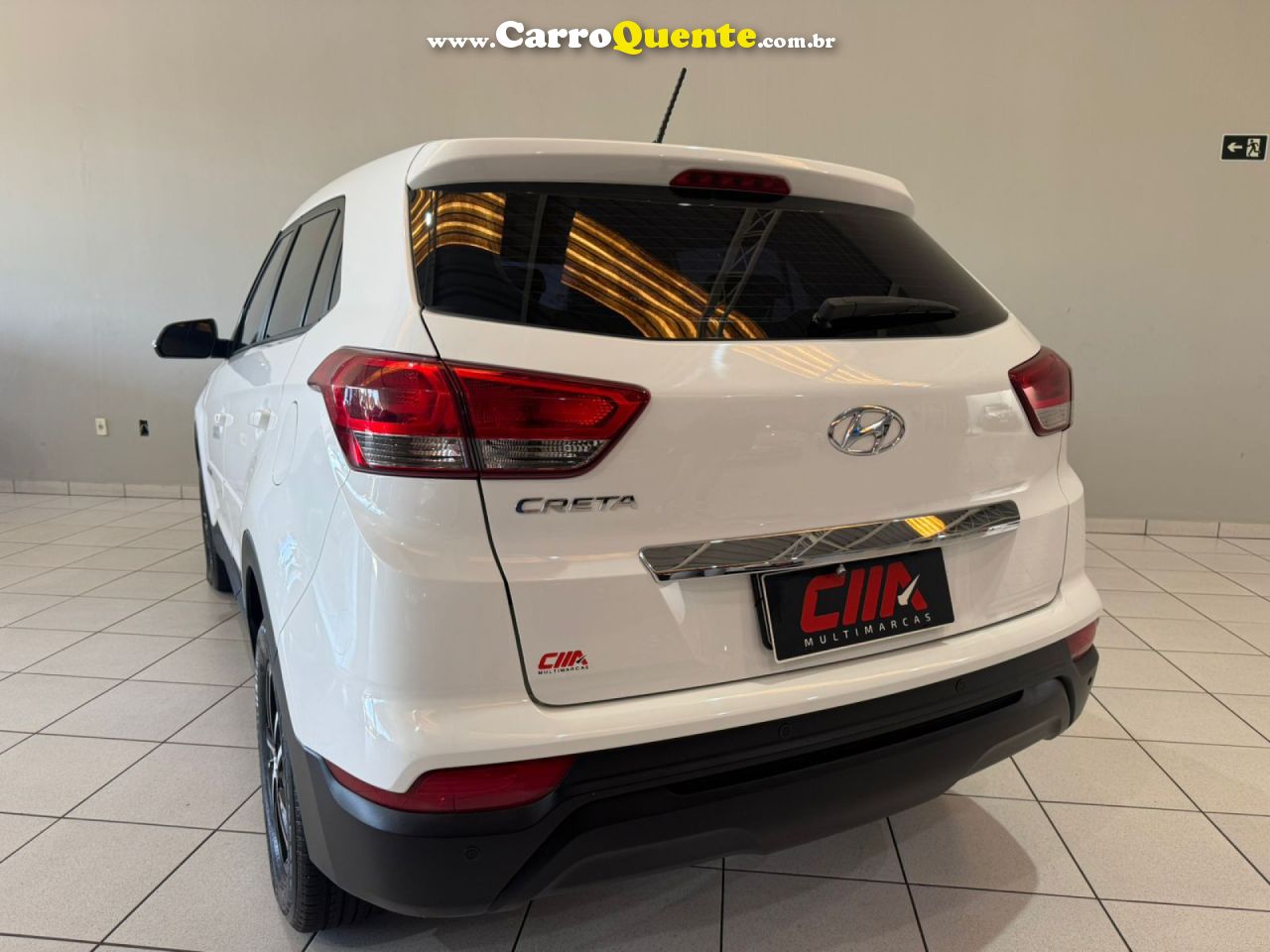 HYUNDAI   CRETA ATTITUDE 1.6 16V FLEX AUT.   BRANCO 2021 1.6 FLEX - Loja