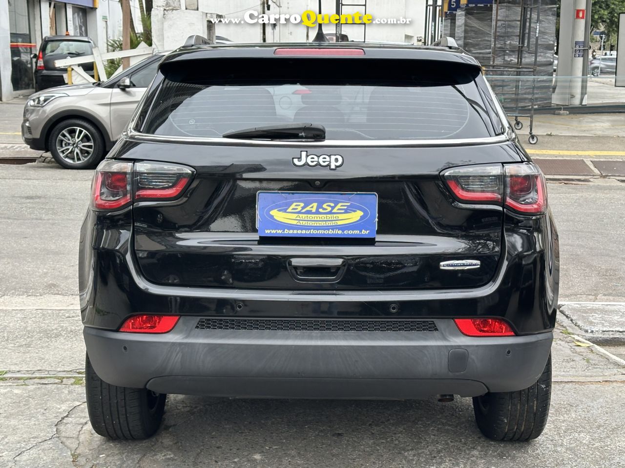 JEEP   COMPASS LONGITUDE 2.0 4X2 FLEX 16V AUT.   PRETO 2018 2.0 16V FLEX - Loja