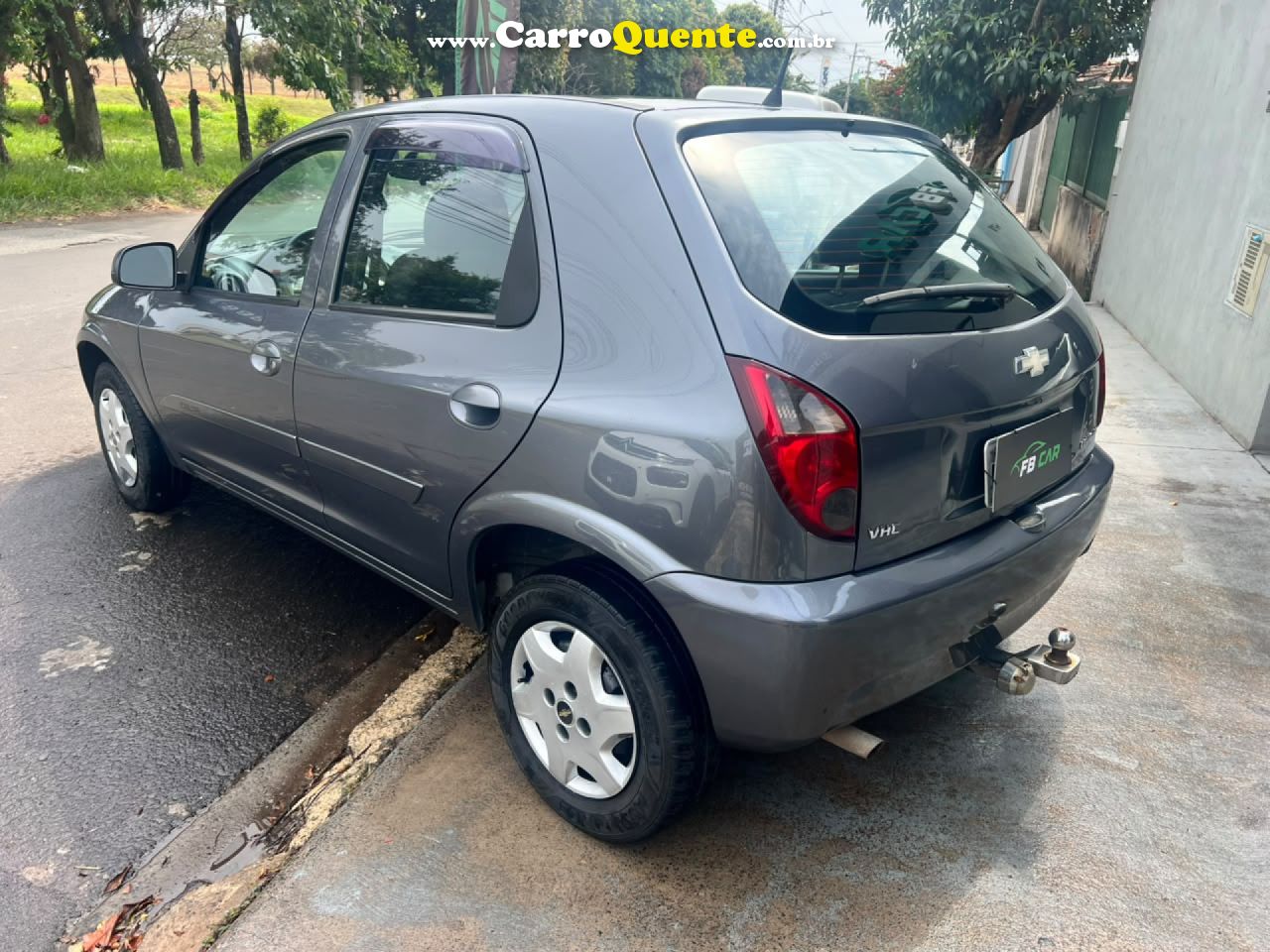 CHEVROLET   CELTA SPIRIT LT 1.0 MPFI 8V FLEXP. 5P   CINZA 2013 1.0 FLEX - Loja
