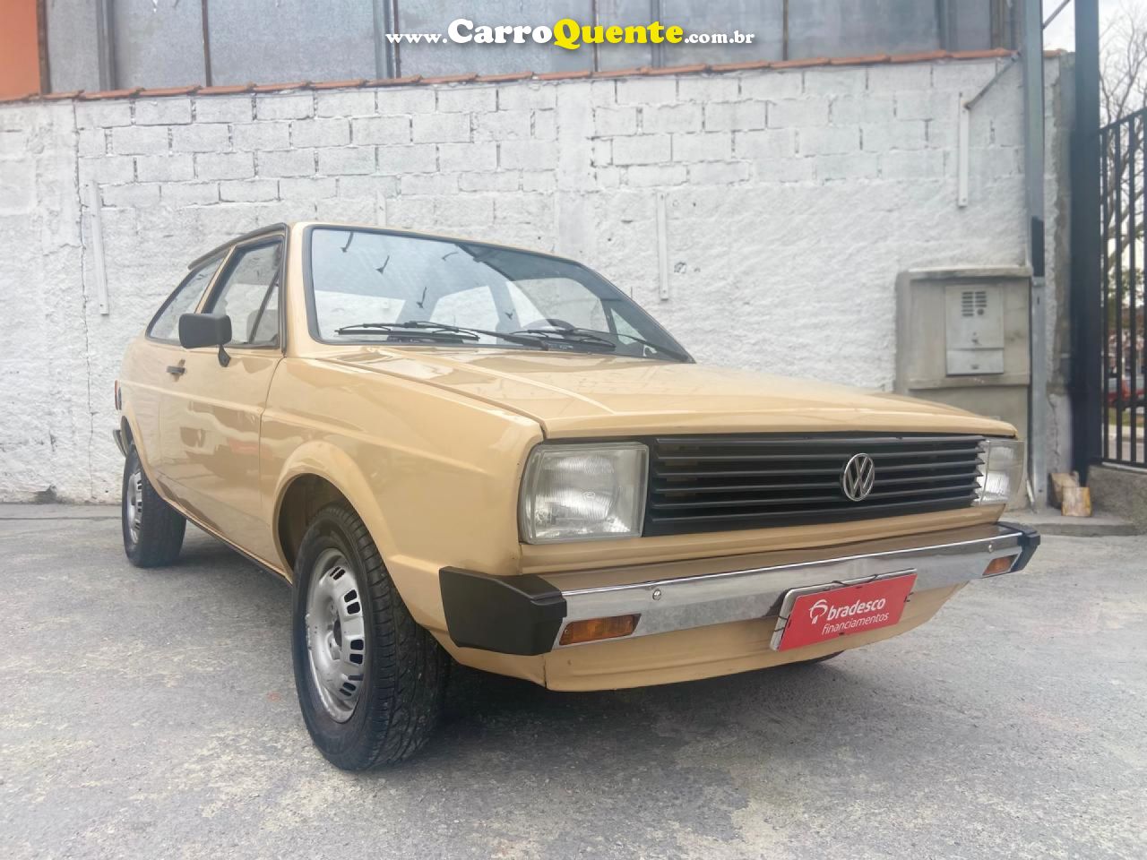 VOLKSWAGEN   GOL L 1.3 L LS C S BX PLUS 1.6   BEGE 1981 1.6 GASOLINA - Loja