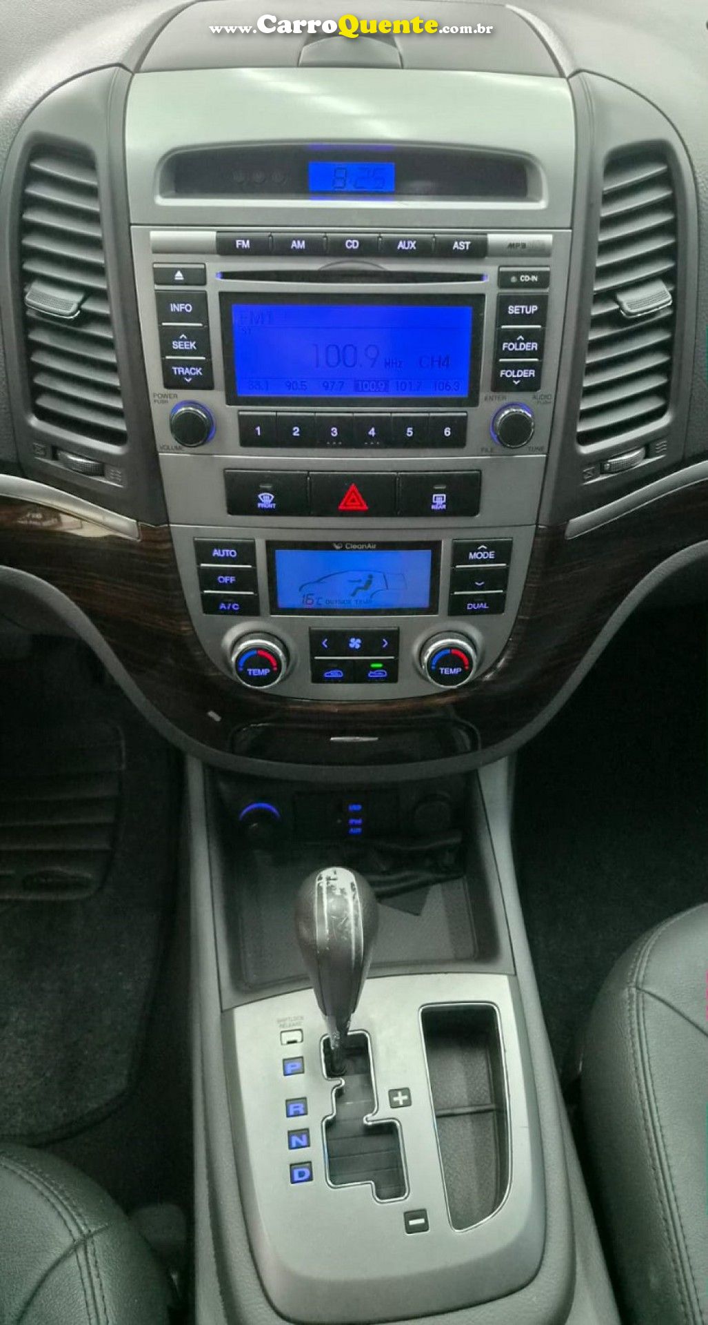 HYUNDAI   SANTA FE GLS 3.5 V6 4X4 TIPTRONIC   PRATA 2011 3.5 GASOLINA - Loja