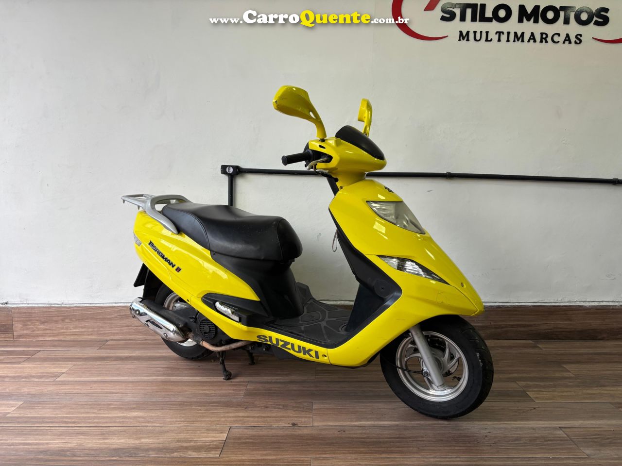 SUZUKI   BURGMAN I 125CC   AMARELO 2013 125 GASOLINA - Loja