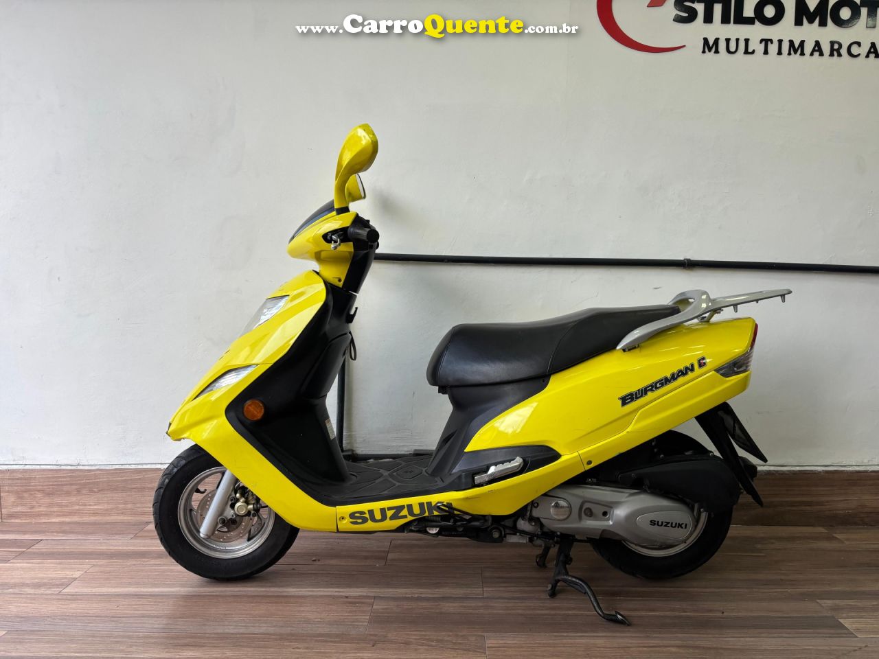 SUZUKI   BURGMAN I 125CC   AMARELO 2013 125 GASOLINA - Loja