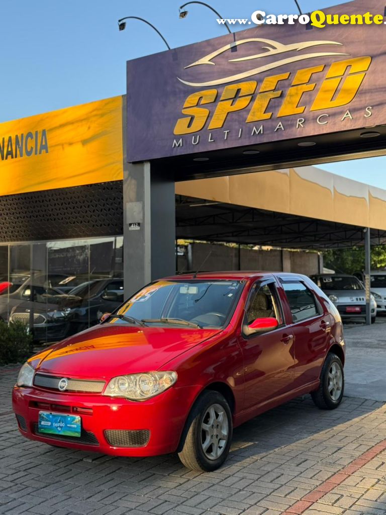 FIAT   PALIO ELX 1.3 MPI FLEX 8V 4P   VERMELHO 2005 1.3 FLEX - Loja