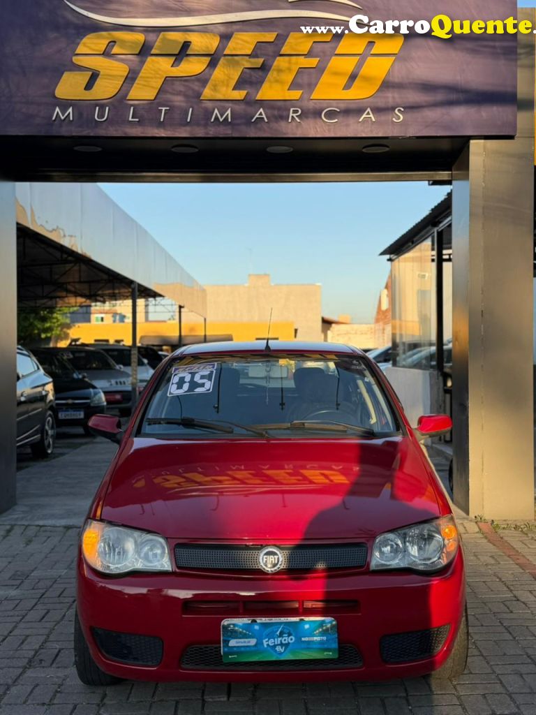 FIAT   PALIO ELX 1.3 MPI FLEX 8V 4P   VERMELHO 2005 1.3 FLEX - Loja