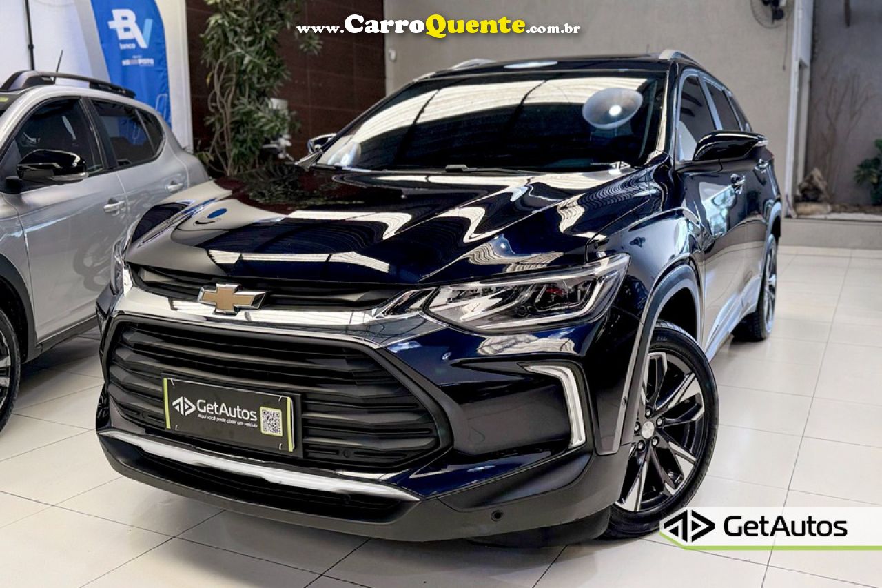 CHEVROLET   TRACKER PREMIER 1.2 TURBO 12V FLEX AUT.   AZUL 2021 1.2 FLEX - Loja
