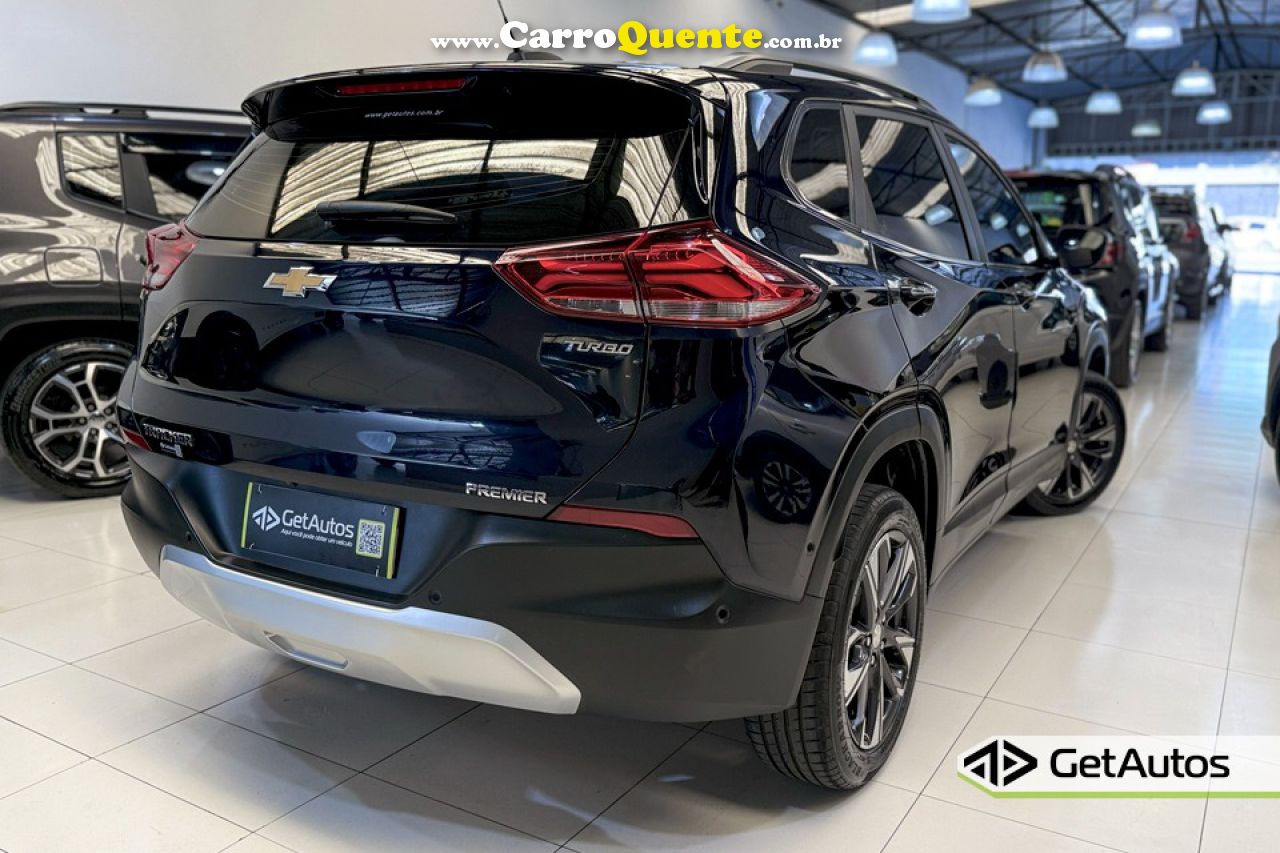 CHEVROLET   TRACKER PREMIER 1.2 TURBO 12V FLEX AUT.   AZUL 2021 1.2 FLEX - Loja