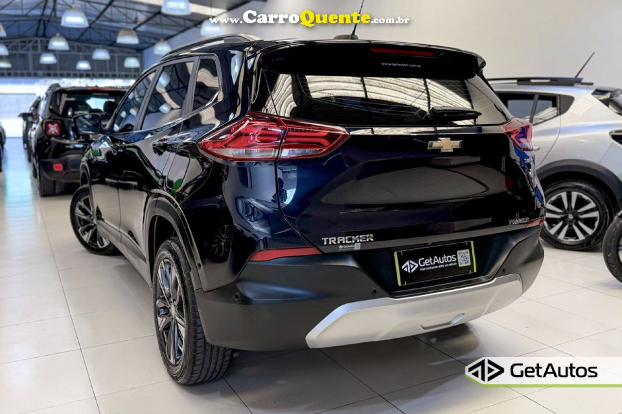 CHEVROLET   TRACKER PREMIER 1.2 TURBO 12V FLEX AUT.   AZUL 2021 1.2 FLEX - Loja