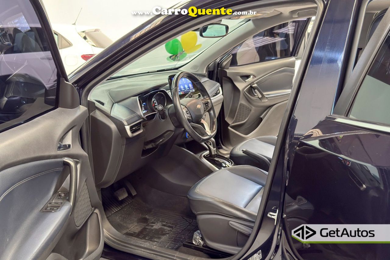 CHEVROLET   TRACKER PREMIER 1.2 TURBO 12V FLEX AUT.   AZUL 2021 1.2 FLEX - Loja