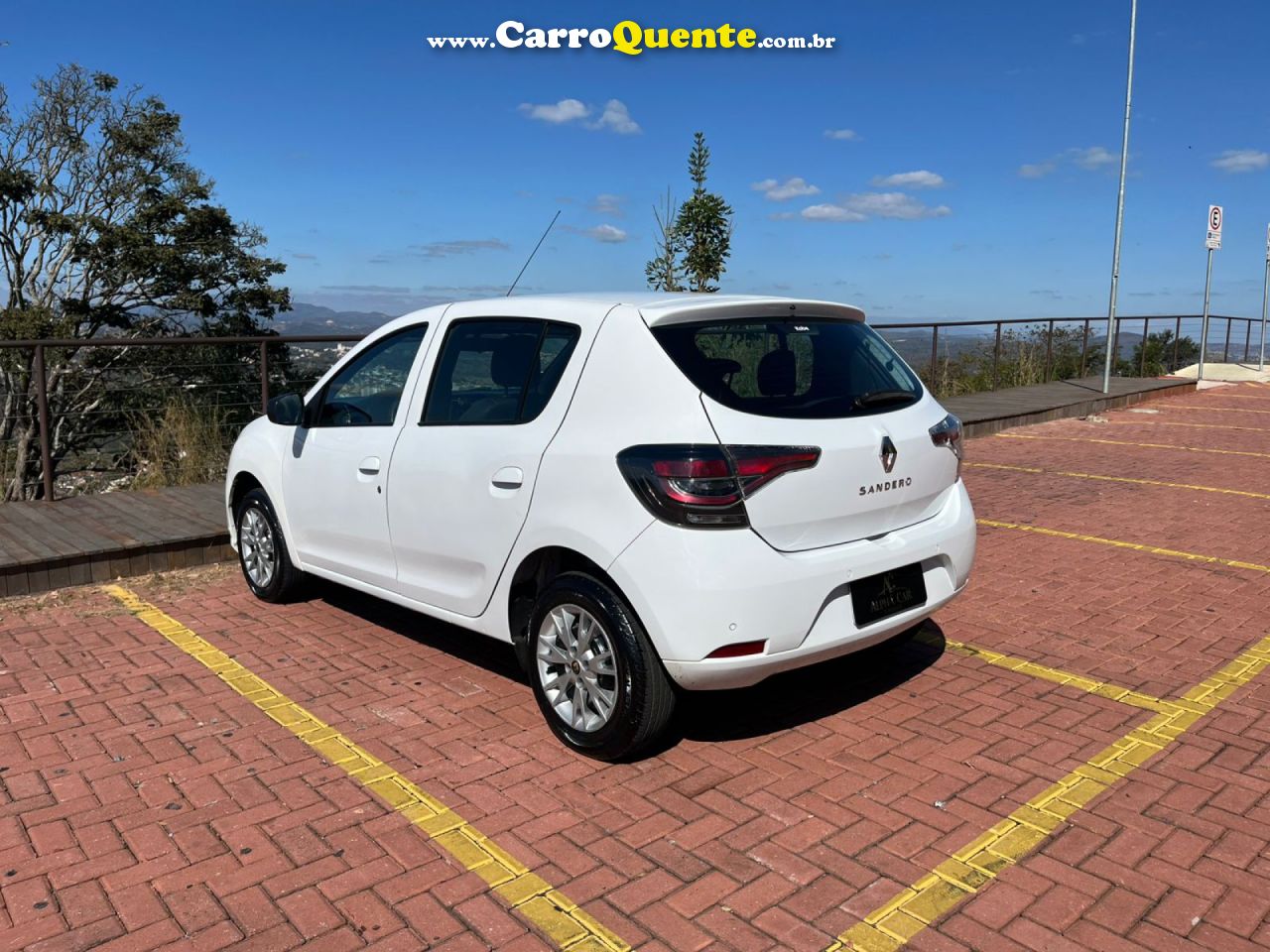 RENAULT   SANDERO S EDITION FLEX 1.0 12V 5P MEC.   BRANCO 2023 1.0 FLEX - Loja