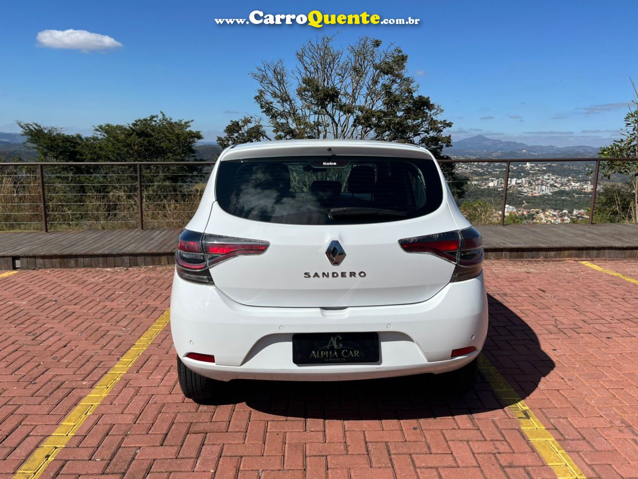 RENAULT   SANDERO S EDITION FLEX 1.0 12V 5P MEC.   BRANCO 2023 1.0 FLEX - Loja