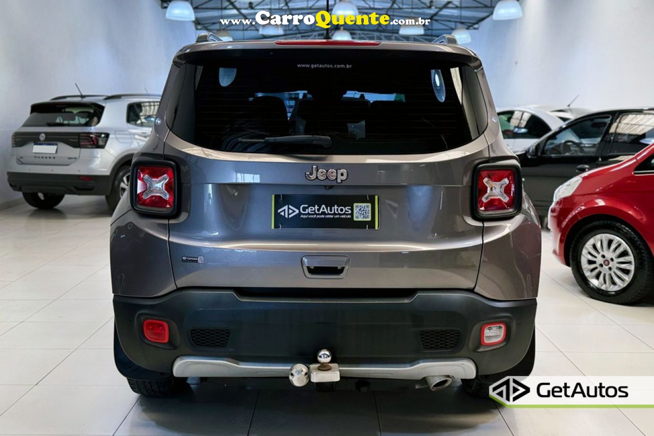 JEEP   RENEGADE1.8 4X2 FLEX 16V AUT.   CINZA 2021 1.8 FLEX - Loja