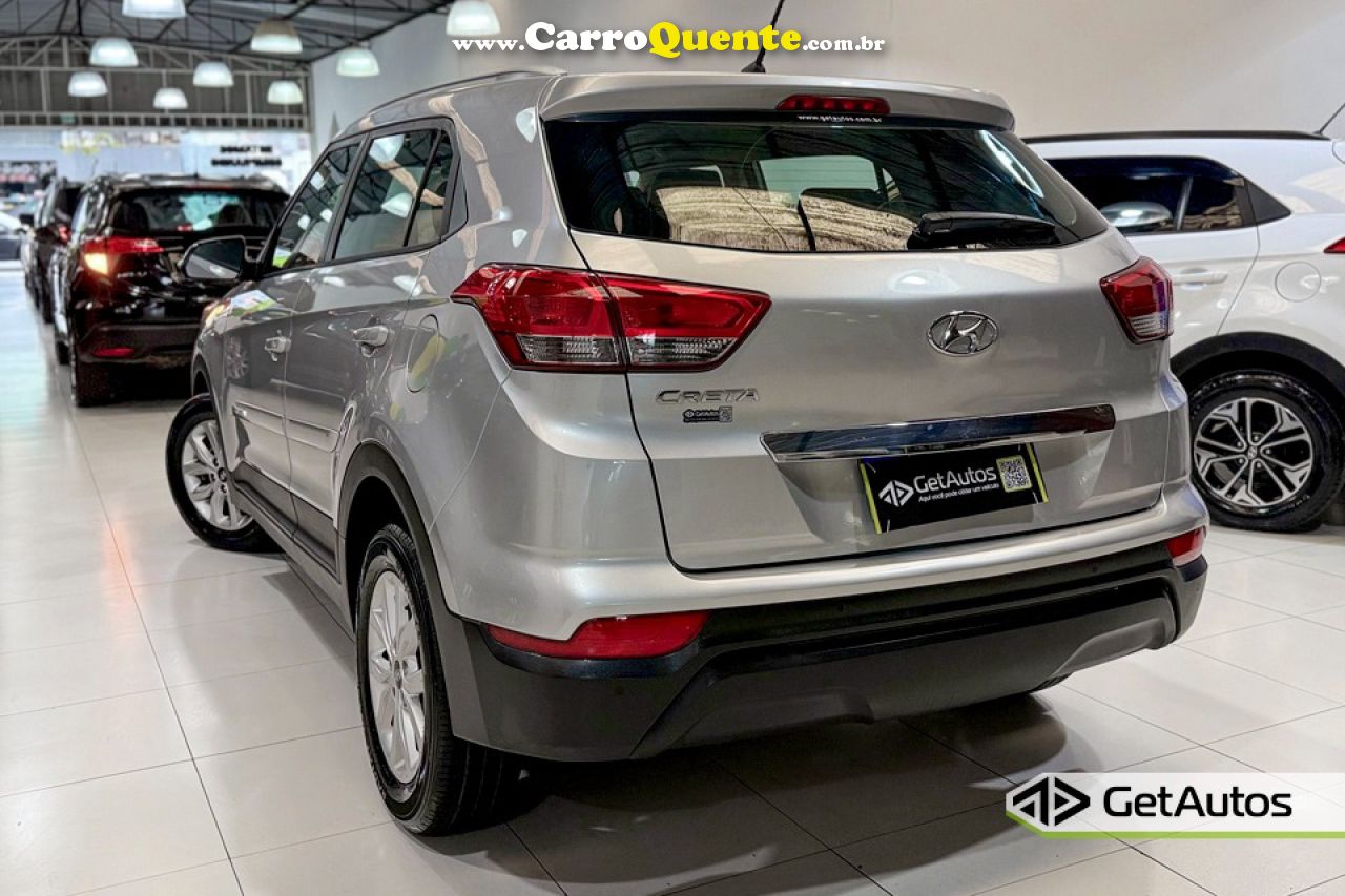 HYUNDAI   CRETA SMART 1.6 16V FLEX AUT.   PRATA 2020 1.6 FLEX - Loja