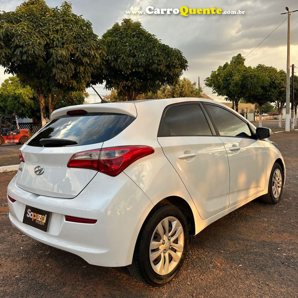 HYUNDAI   HB20 COMF.C.PLUSC.STYLE 1.0 FLEX 12V   BRANCO 2016 1.0 FLEX - Loja