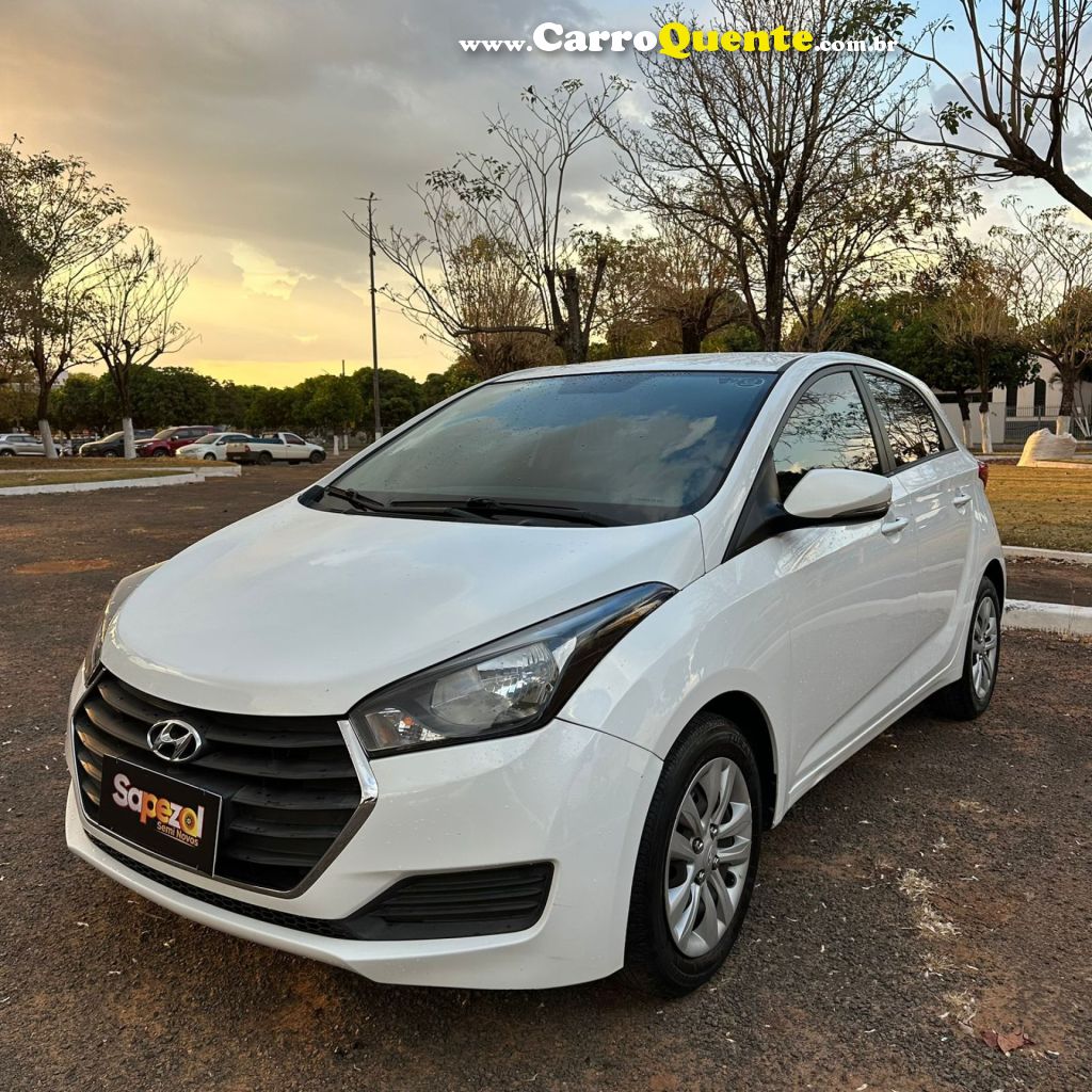 HYUNDAI   HB20 COMF.C.PLUSC.STYLE 1.0 FLEX 12V   BRANCO 2016 1.0 FLEX - Loja