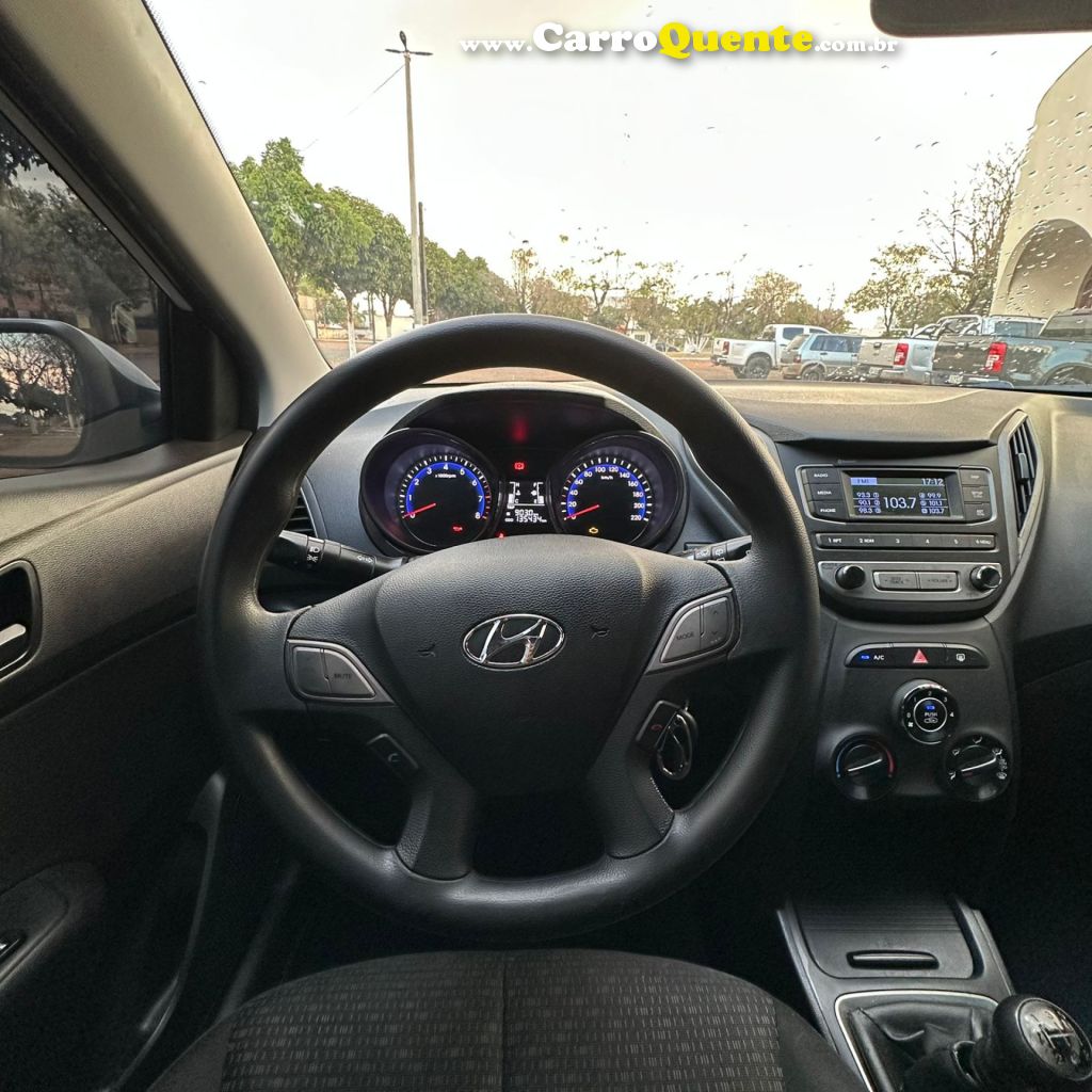 HYUNDAI   HB20 COMF.C.PLUSC.STYLE 1.0 FLEX 12V   BRANCO 2016 1.0 FLEX - Loja