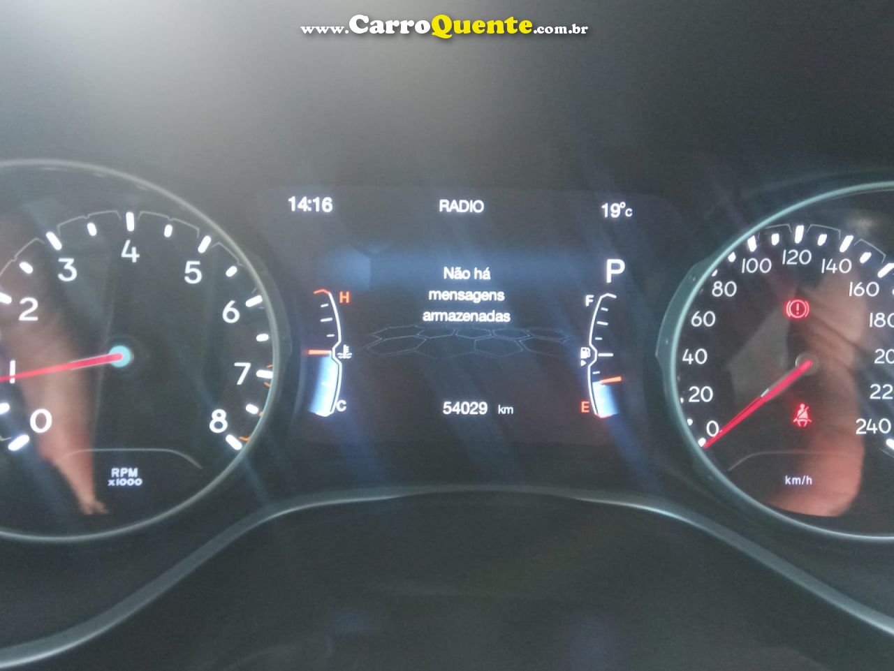 JEEP   COMPASS LONGITUDE 2.0 4X2 FLEX 16V AUT.   BRANCO 2020 2.0 FLEX - Loja