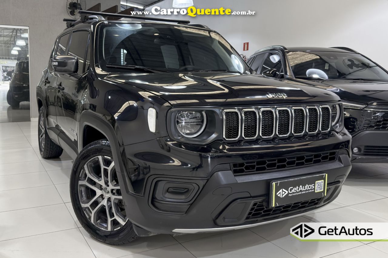 JEEP   RENEGADE LONG. T270 1.3 TB 4X2 FLEX AUT.   PRETO 2023 1.3 FLEX - Loja