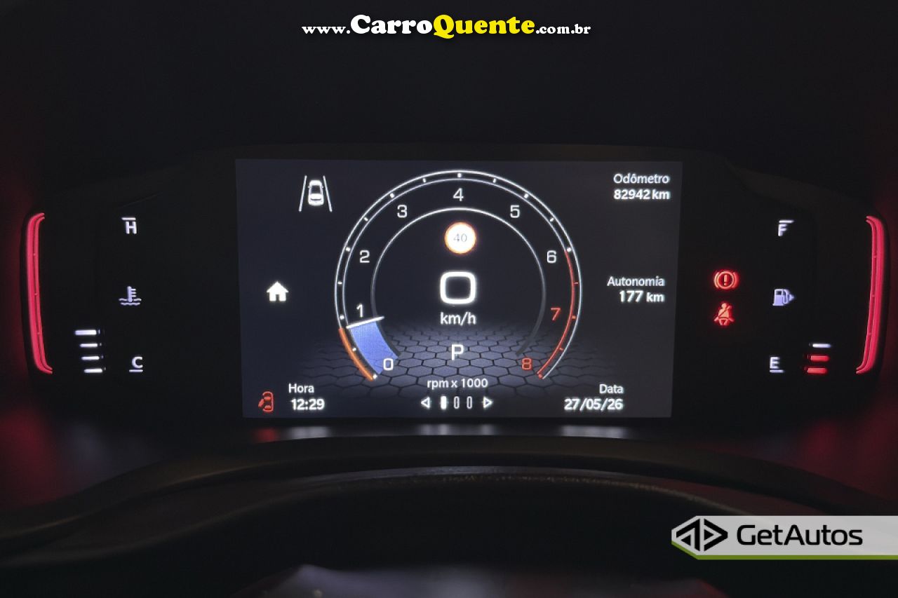 JEEP   RENEGADE LONG. T270 1.3 TB 4X2 FLEX AUT.   PRETO 2023 1.3 FLEX - Loja