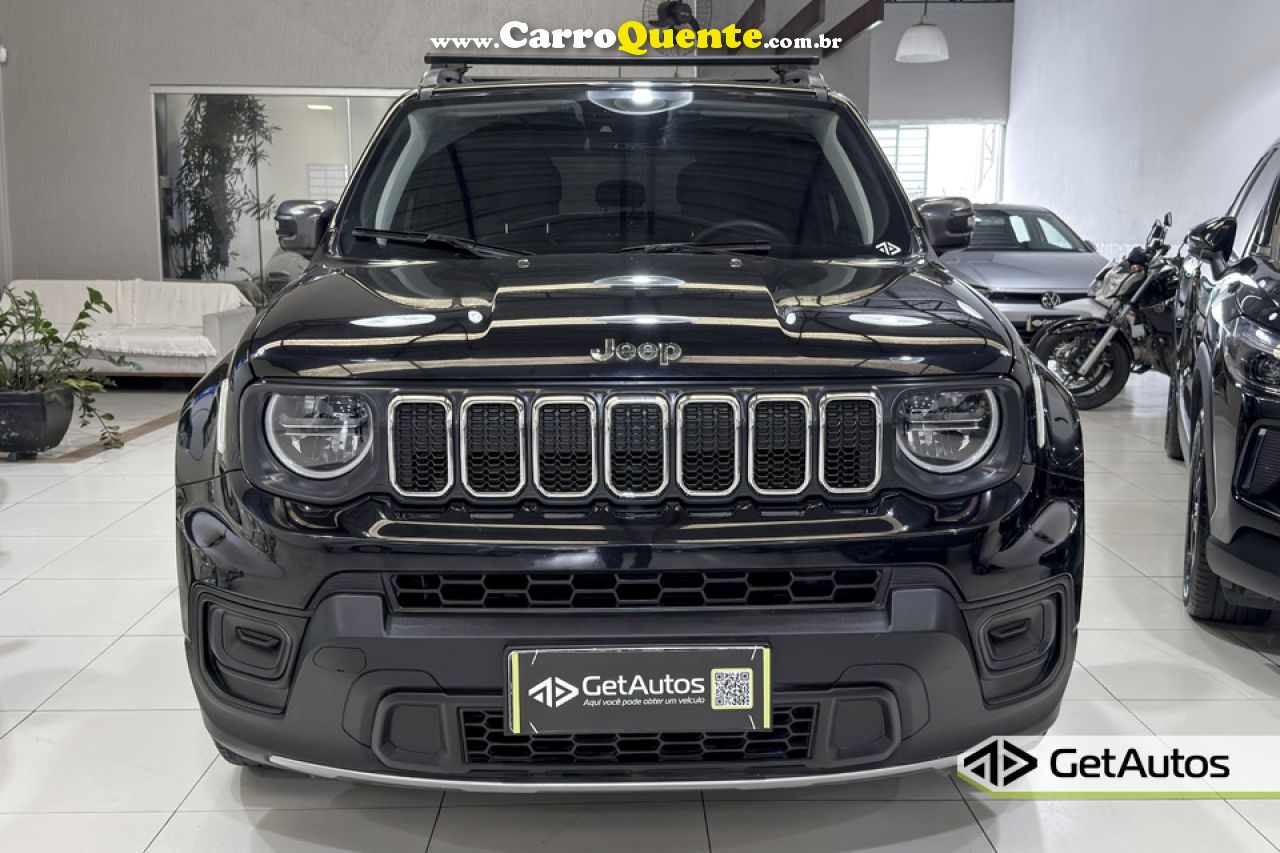 JEEP   RENEGADE LONG. T270 1.3 TB 4X2 FLEX AUT.   PRETO 2023 1.3 FLEX - Loja