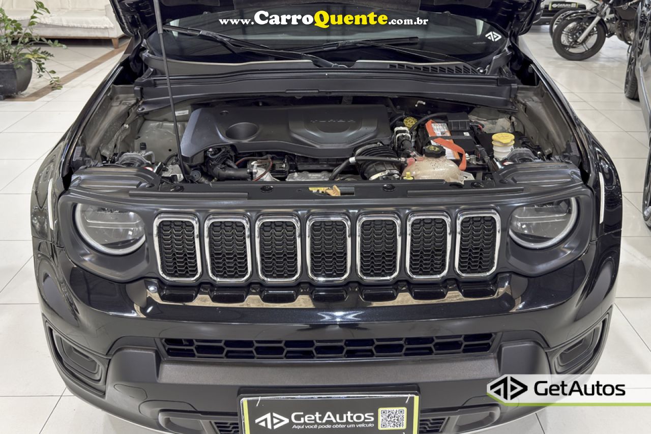JEEP   RENEGADE LONG. T270 1.3 TB 4X2 FLEX AUT.   PRETO 2023 1.3 FLEX - Loja