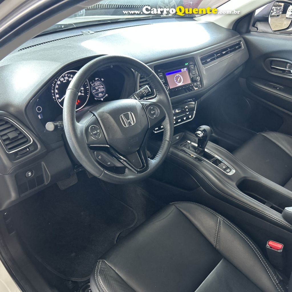 HONDA   HR-V EX 1.8 FLEXONE 16V 5P AUT.   BRANCO 2018 1.8 GASOLINA - Loja