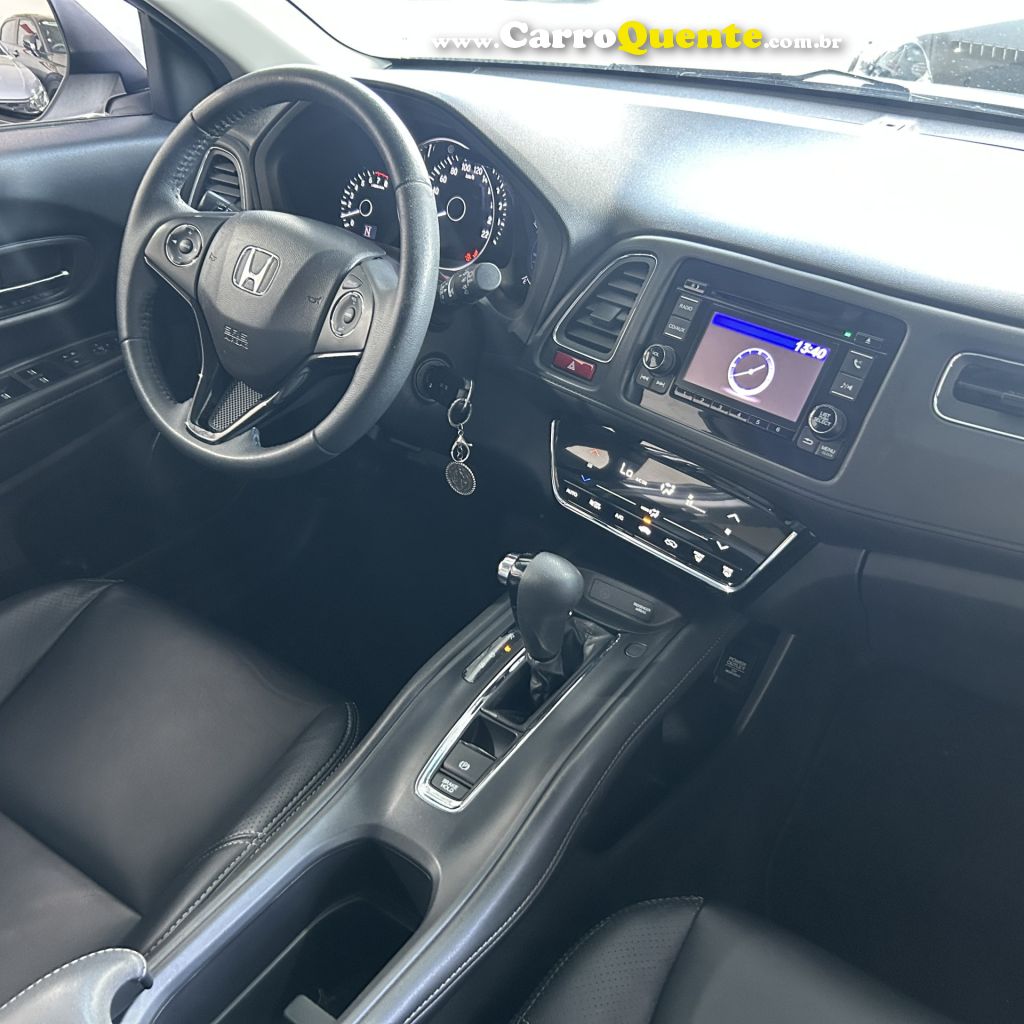 HONDA   HR-V EX 1.8 FLEXONE 16V 5P AUT.   BRANCO 2018 1.8 GASOLINA - Loja