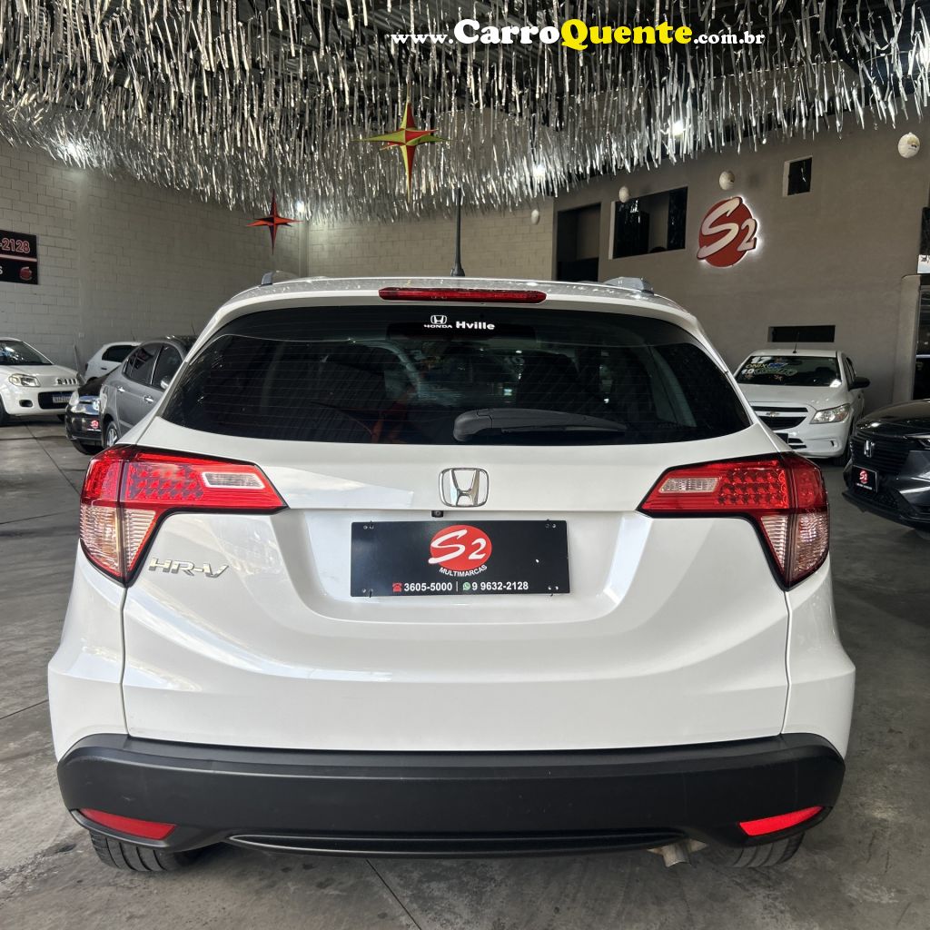 HONDA   HR-V EX 1.8 FLEXONE 16V 5P AUT.   BRANCO 2018 1.8 GASOLINA - Loja