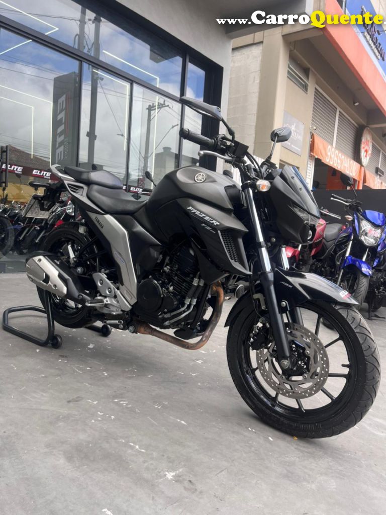 YAMAHA    FAZER 250   PRETO 2023 250 GASOLINA - Loja