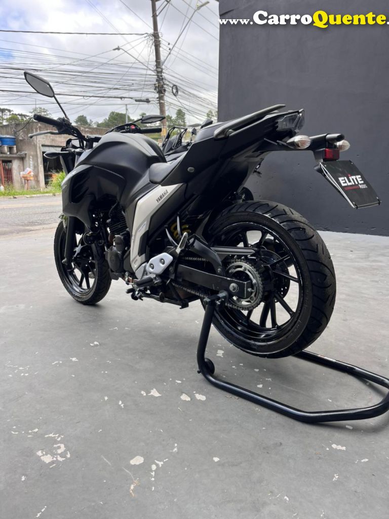 YAMAHA    FAZER 250   PRETO 2023 250 GASOLINA - Loja